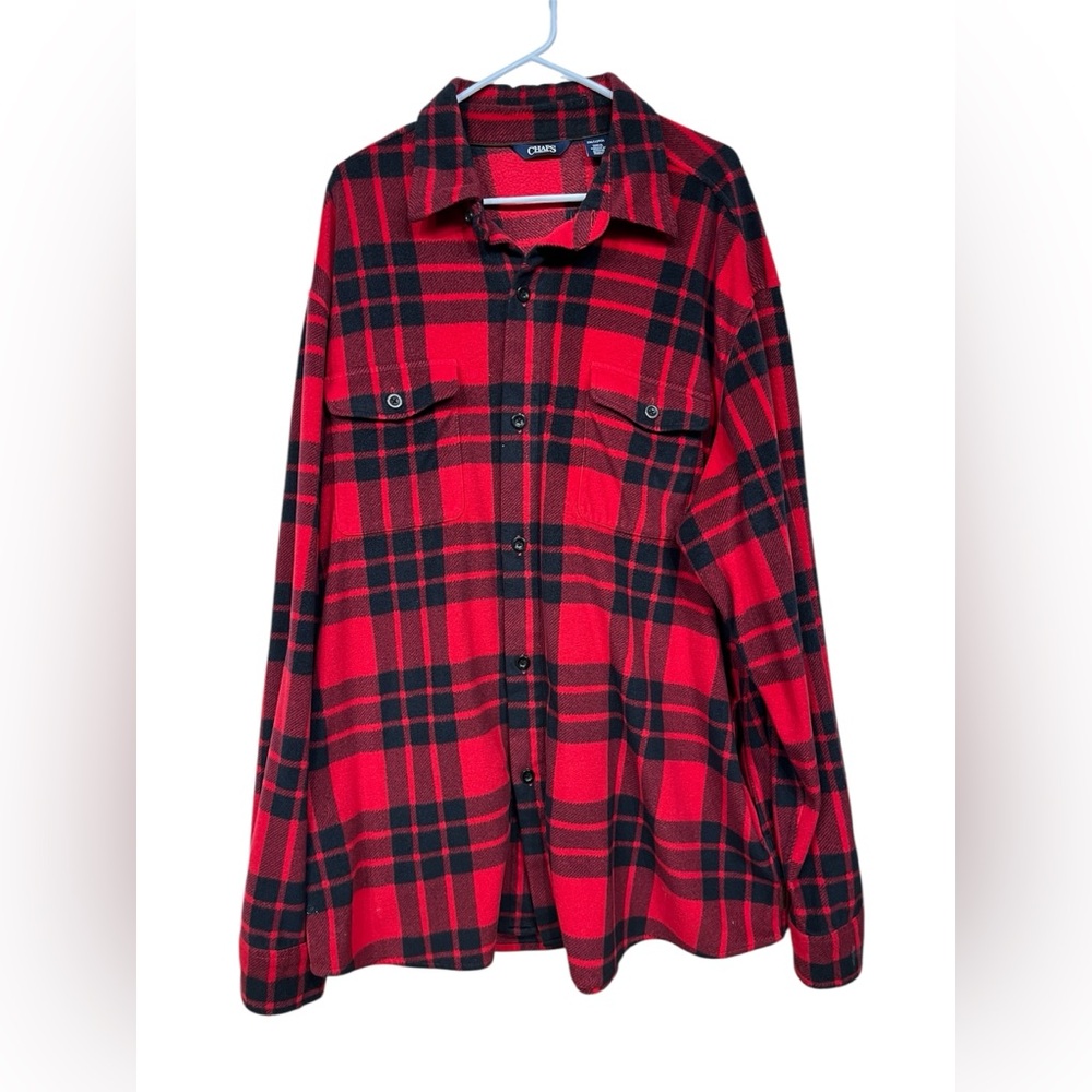 Chaps men’s fleece shacket